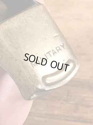 ミリタリー物のブラス製のビンテージの笛