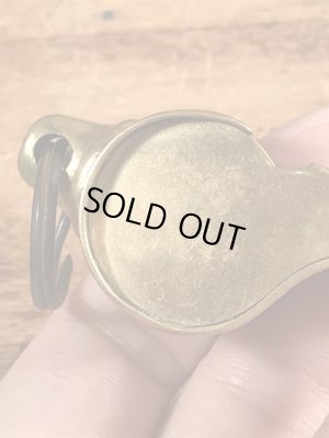 The Acme Thundererの真鍮製のビンテージの笛