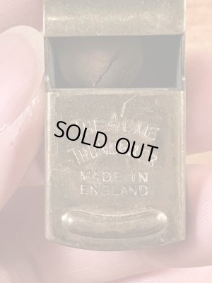 真鍮製のミリタリー物のヴィンテージホイッスル