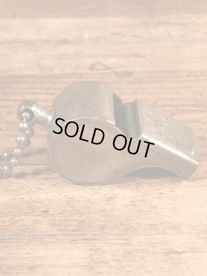 V.L.& A.Special Chicagoのボールチェーンが付いたヴィンテージホイッスル