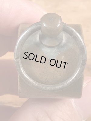 ミリタリー物のブラス製のビンテージの笛