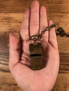 他の写真3: Official Military Brass Whistle　ミリタリー　ビンテージ　ホイッスル　呼び笛　〜50年代