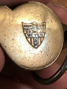 他の写真1: The Acme Thunderer Military Brass Whistle　ミリタリー　ビンテージ　ホイッスル　呼び笛　1910〜50年代