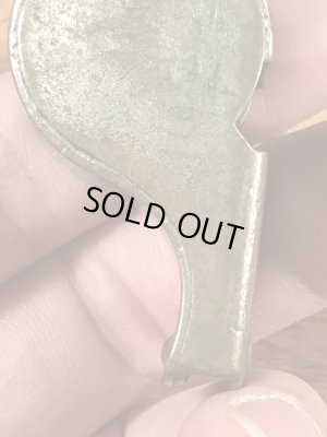 V.L.& A.Special Chicagoのボールチェーンが付いたヴィンテージホイッスル