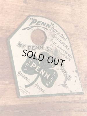 Mt Penn Stove Worksの企業物のビンテージスクレーパー