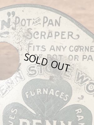 Mt Penn Stove Worksの企業物のビンテージスクレーパー