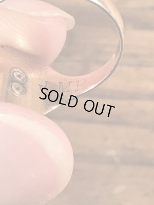 ジャスティン社製の10Kのビンテージカレッジリング