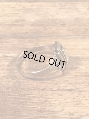 ジャスティン社製の10Kのビンテージカレッジリング