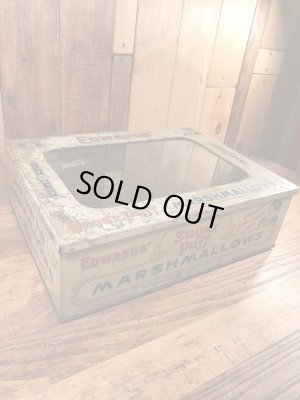 Edwards'社製のマシュマロが入っていたビンテージディスプレイケース