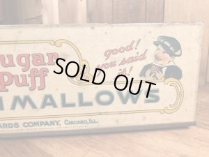 Edwards'社製のマシュマロが入っていたヴィンテージ店頭用ケース
