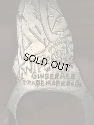 White Rock Water & Ginger Aleの女神のヴィンテージボトルオープナー