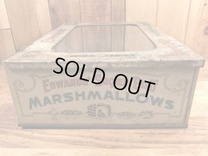 Edwards'社製のマシュマロが入っていたヴィンテージ店頭用ケース