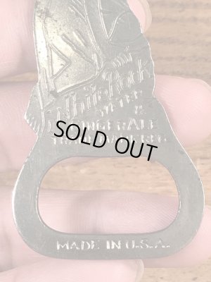 White Rock Water & Ginger Aleの女神のヴィンテージボトルオープナー