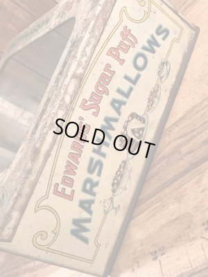 Edwards'社製のマシュマロが入っていたヴィンテージ店頭用ケース