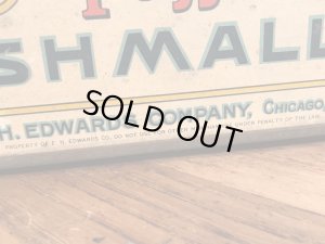 Edwards'社製のマシュマロが入っていたビンテージディスプレイケース