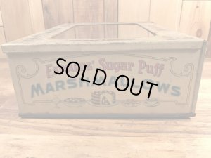 Edwards'社製のマシュマロが入っていたヴィンテージ店頭用ケース