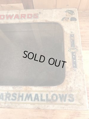 Edwards'社製のマシュマロが入っていたビンテージディスプレイケース