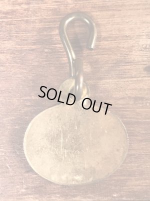 Brown Countyのブラス製のヴィンテージドッグタグ