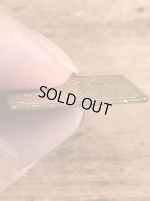 Brown Countyのブラス製のヴィンテージドッグタグ