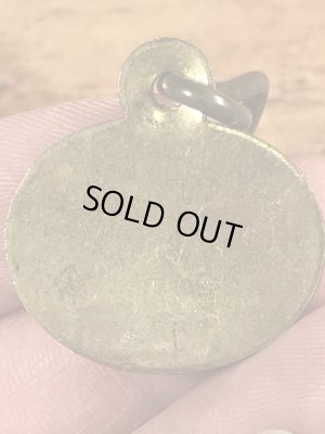 Brown Countyのブラス製のヴィンテージドッグタグ