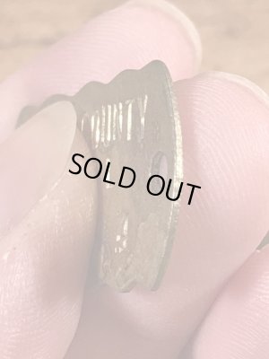 ブラス製のケンネルライセンスのビンテージドッグタグ