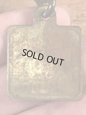 Brown Countyのブラス製のヴィンテージドッグタグ