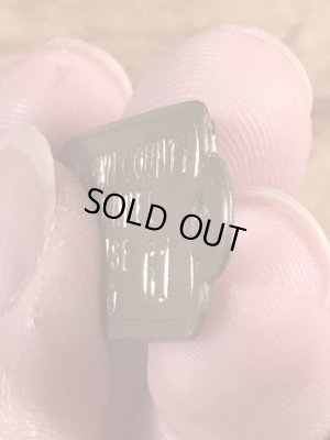 ブラス製のケンネルライセンスのビンテージドッグタグ