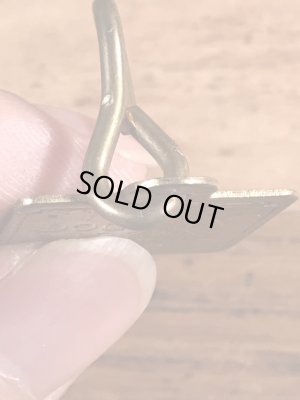 Brown Countyのブラス製のヴィンテージドッグタグ