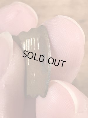 ブラス製のケンネルライセンスのビンテージドッグタグ