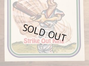 LEAF社製のBaseball Awesome All Starsの80’sヴィンテージステッカーカード