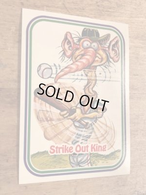 LEAF社製のベースボールモンスターの80年代ビンテージシールカード