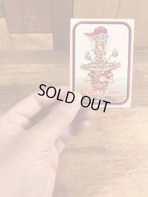 LEAF社製のベースボールモンスターの80年代ビンテージシールカード