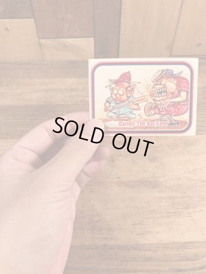 LEAF社製のベースボールモンスターの80年代ビンテージシールカード