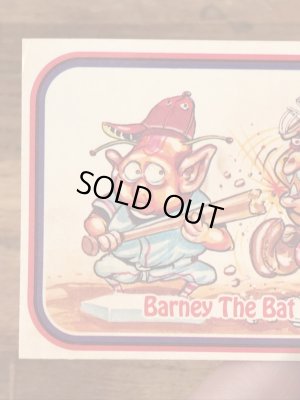 LEAF社製のベースボールモンスターの80年代ビンテージシールカード