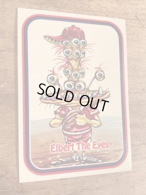 LEAF社製のベースボールモンスターの80年代ビンテージシールカード