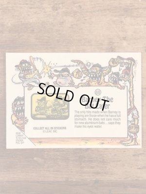 LEAF社製のBaseball Awesome All Starsの80’sヴィンテージステッカーカード