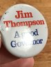 アメリカの実業家“ジムトンプソン”のビンテージ缶バッジ