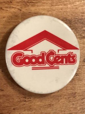 アメリカの企業物のビンテージ缶バッジ