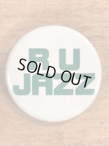 RU Jazz Pin Back　ジャズ　ビンテージ　缶バッジ　80年代〜