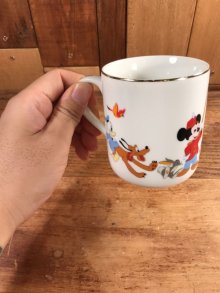 他の写真3: Disney Mickey Mouse March Ceramic Mug　ミッキーマウスマーチ　ビンテージ　マグカップ　JAPAN製　60年代