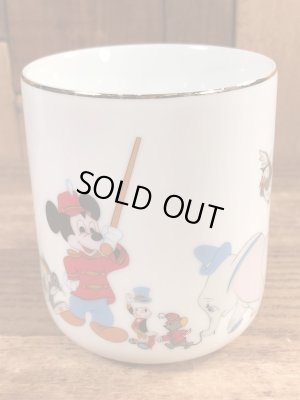 ディズニーのミッキーマウスマーチのビンテージマグカップ