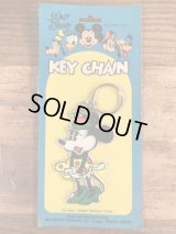 Monogram Disney Minnie Mouse Key Chain　ミニーマウス　ビンテージ　キーホルダー　ディズニー　70年代