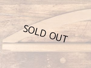 アメリカのアドバタイジング物のアンティークのウッドハンガー