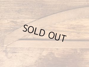 アメリカのアドバタイジング物のアンティークのウッドハンガー