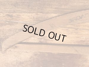 アメリカのアドバタイジング物のアンティークのウッドハンガー