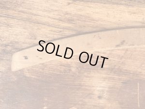 アメリカの企業物のアンティークのウッドハンガー