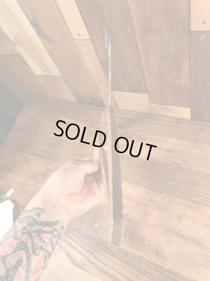 アメリカのアドバタイジング物のアンティークのウッドハンガー