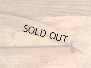 アメリカのアドバタイジング物のアンティークのウッドハンガー