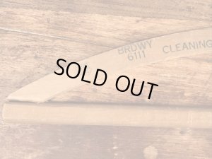 アメリカのアドバタイジング物のアンティークのウッドハンガー