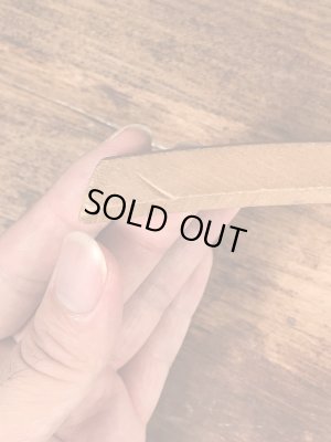 アメリカの企業物のアンティークのウッドハンガー